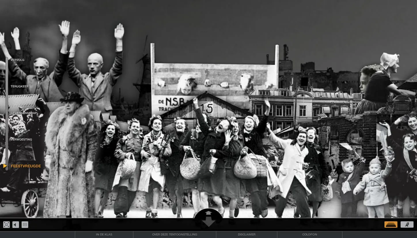 Achter de feestvreugde