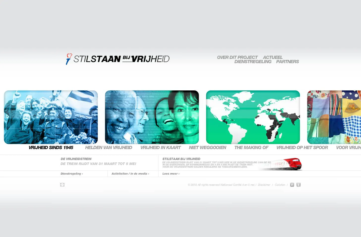 Stilstaan bij vrijheid