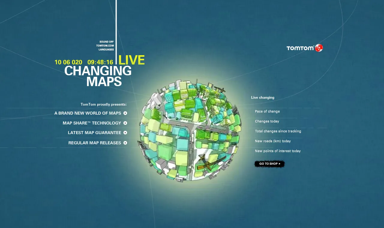 TomTom Live Changing Maps