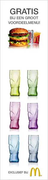 McDonald's Coca-Cola-glazen, 160×600
